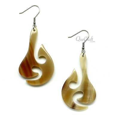 Horn Earrings #10011 - HORN JEWELRY