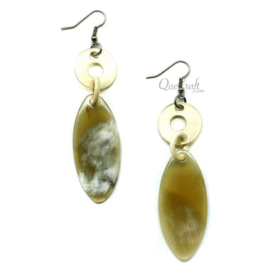 Horn Earrings #10036 - HORN JEWELRY