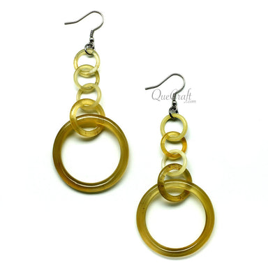Horn Earrings #10070 - HORN JEWELRY