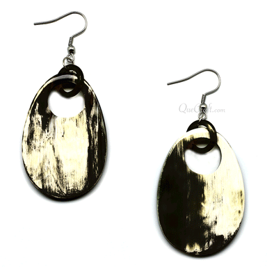 Horn Earrings #10124 - HORN JEWELRY