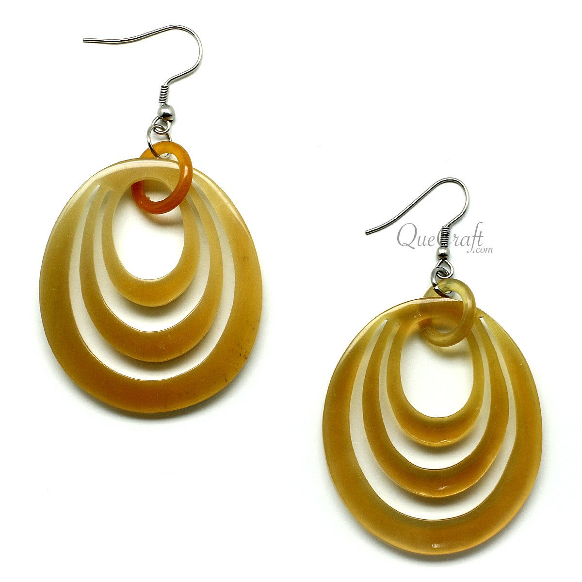 Horn Earrings #10217 - HORN JEWELRY