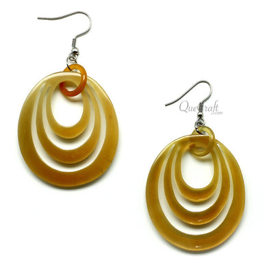 Horn Earrings #10217 - HORN JEWELRY