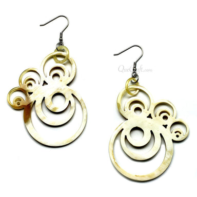 Horn Earrings #10296 - HORN JEWELRY