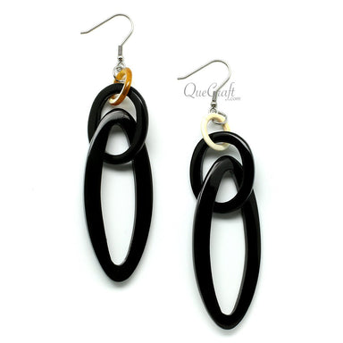 Horn Earrings #10315 - HORN JEWELRY