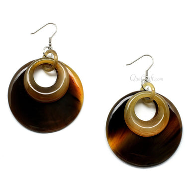 Horn Earrings #11049 - HORN JEWELRY