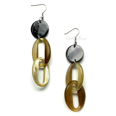Horn Earrings #11494 - HORN JEWELRY