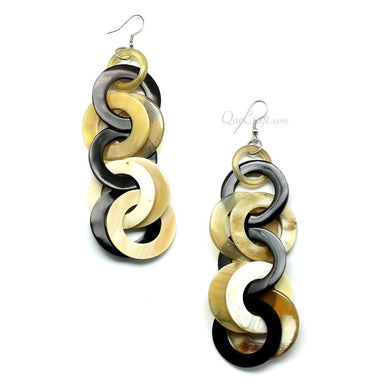 Horn Earrings #11496 - HORN JEWELRY