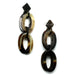 Horn Earrings #11497 - HORN JEWELRY