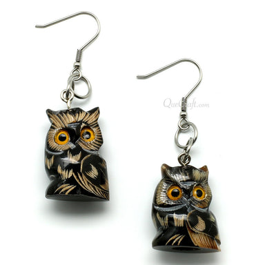 Horn Earrings #11503 - HORN JEWELRY