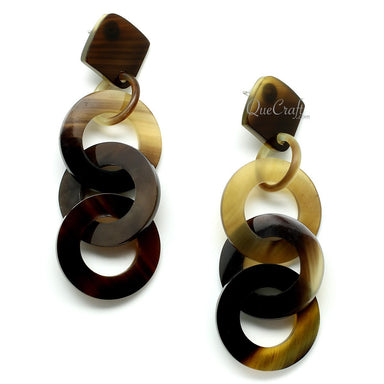 Horn Earrings #11670 - HORN JEWELRY