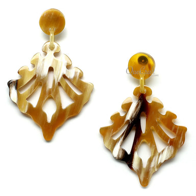 Horn Earrings #11705 - HORN JEWELRY