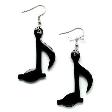 Horn Earrings #11746 - HORN JEWELRY