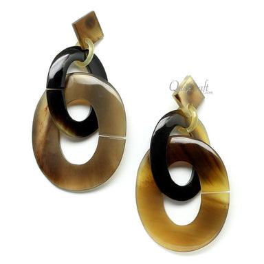 Horn Earrings #11786 - HORN JEWELRY
