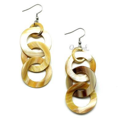 Horn Earrings #11918 - HORN JEWELRY
