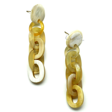 Horn Earrings #11919 - HORN JEWELRY