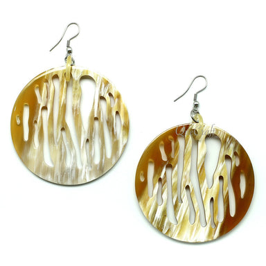 Horn Earrings #11953 - HORN JEWELRY