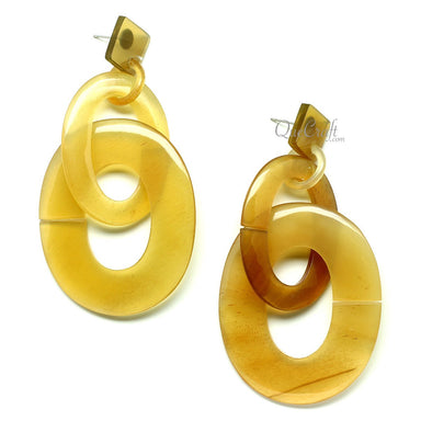 Horn Earrings #11994 - HORN JEWELRY
