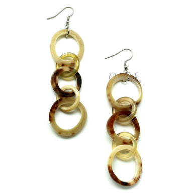 Horn Earrings #12006 - HORN JEWELRY
