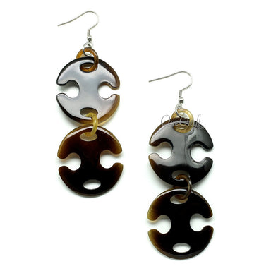 Horn Earrings #12007 - HORN JEWELRY