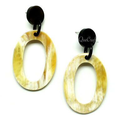 Horn Earrings #12043 - HORN JEWELRY