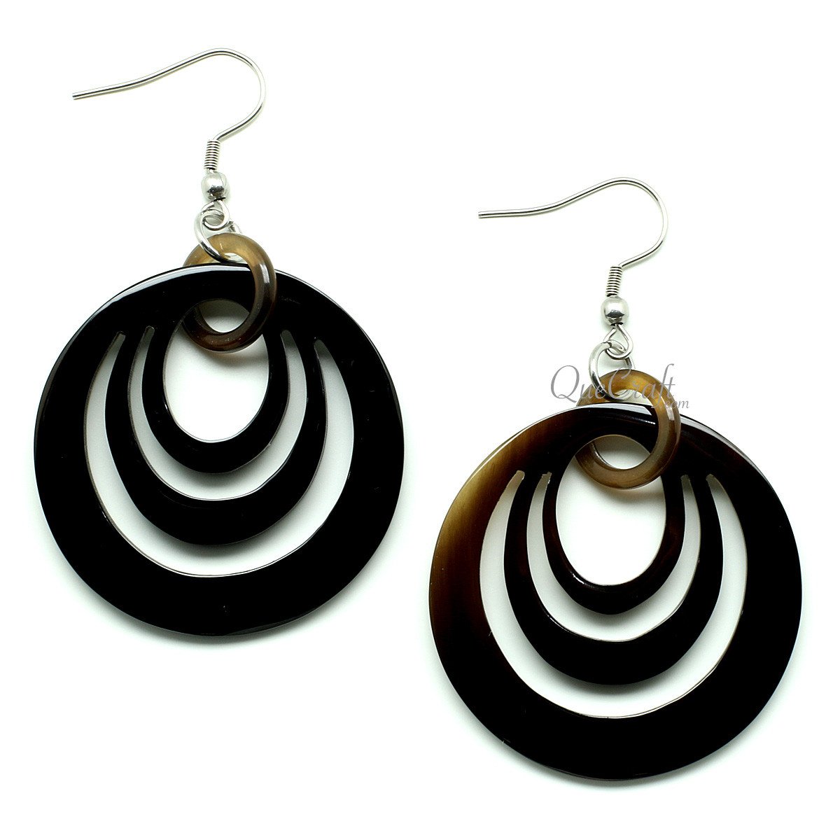 Horn Earrings #12063 - HORN JEWELRY