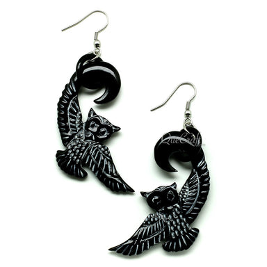 Horn Earrings #12095 - HORN JEWELRY