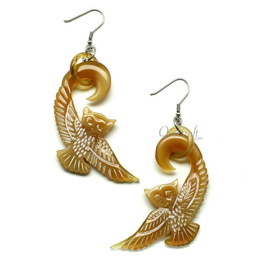 Horn Earrings #12096 - HORN JEWELRY