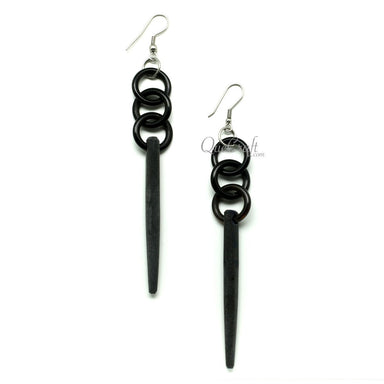 Horn Earrings #12098 - HORN JEWELRY
