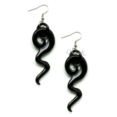 Horn Earrings #12099 - HORN JEWELRY