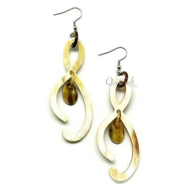 Horn Earrings #12145 - HORN JEWELRY