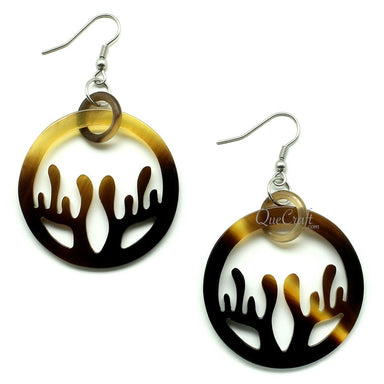 Horn Earrings #12155 - HORN JEWELRY