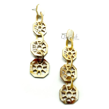 Horn Earrings #12156 - HORN JEWELRY
