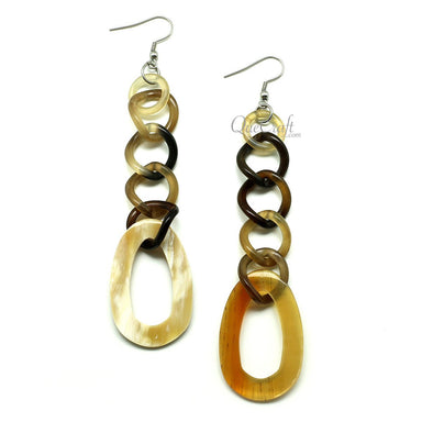 Horn Earrings #12169 - HORN JEWELRY