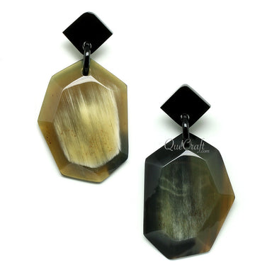 Horn Earrings #12174 - HORN JEWELRY