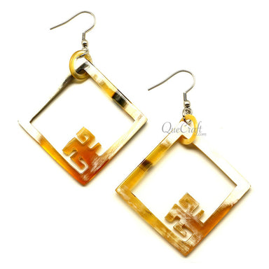 Horn Earrings #12208 - HORN JEWELRY