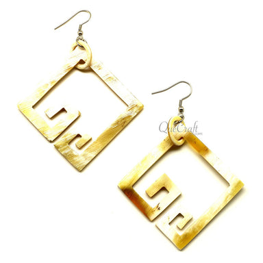 Horn Earrings #12209 - HORN JEWELRY