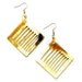 Horn Earrings #12210 - HORN JEWELRY