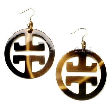 Horn Earrings #12220 - HORN JEWELRY