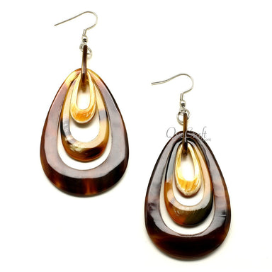 Horn Earrings #12287 - HORN JEWELRY