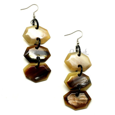 Horn Earrings #12316 - HORN JEWELRY