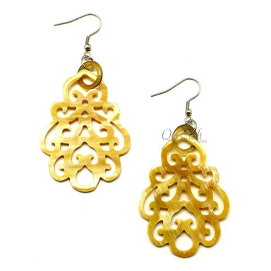 Horn Earrings #12324 - HORN JEWELRY