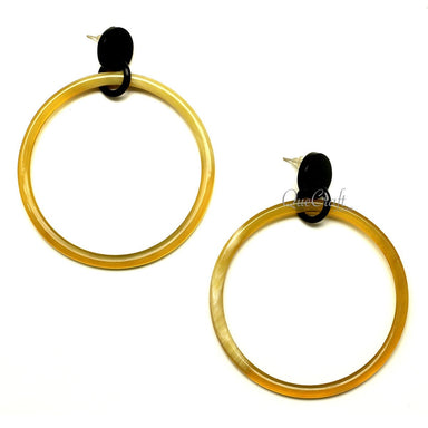 Horn Earrings #12342 - HORN JEWELRY