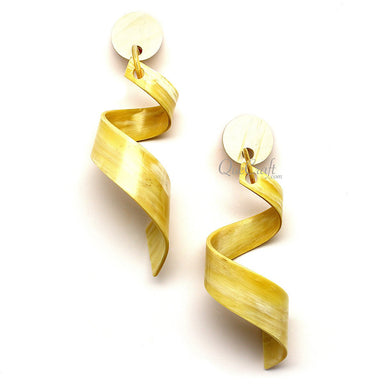 Horn Earrings #12417 - HORN JEWELRY