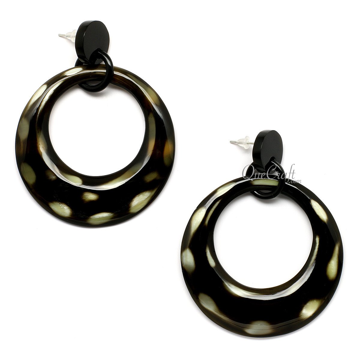 Horn Earrings #12437 - HORN JEWELRY