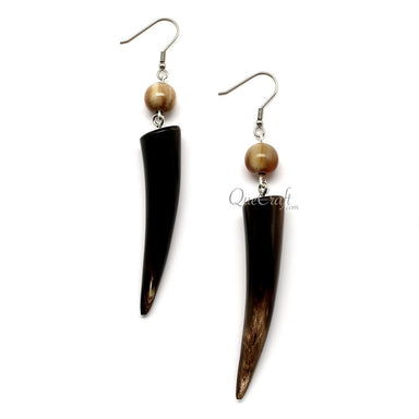 Horn Earrings #12439 - HORN JEWELRY