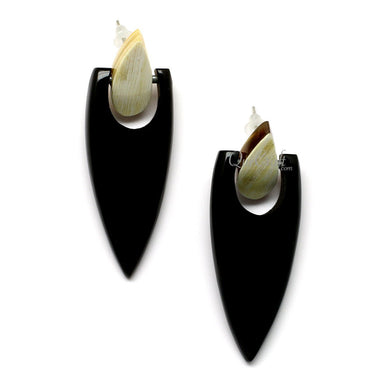 Horn Earrings #12440 - HORN JEWELRY