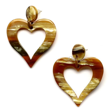 Horn Earrings #12543 - HORN JEWELRY