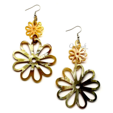 Horn Earrings #12544 - HORN JEWELRY