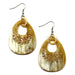 Horn Earrings #12548 - HORN JEWELRY