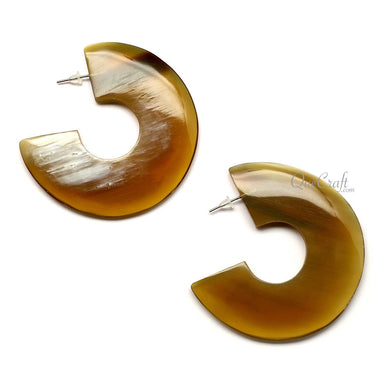 Horn Earrings #12560 - HORN JEWELRY